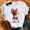 Zogankin Chihuahua Momma Print Dámské tričko Léto Nová móda Tričko Funny Dog Design Krásná dívka Tričko Tričko Femme