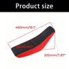 Contoured Motorcycle Seat Pad Replacement for RF50, Formed Seat Design with PU-Look Finish for Steady Road Support Daily Use