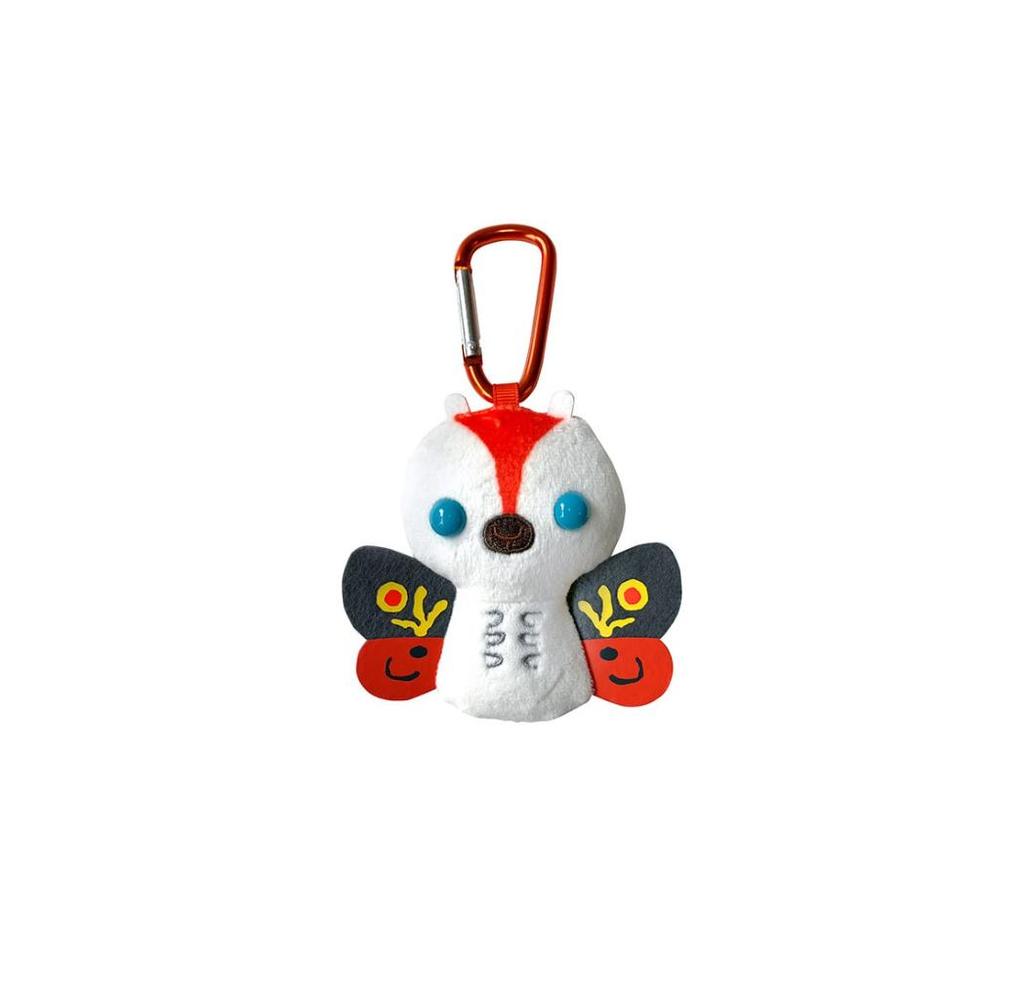 Godzilla Carabiner Mascot Godzi Kamo Series Mothra Japan NEW