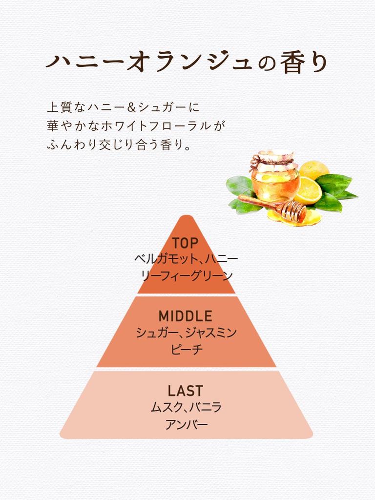 Diane Botanical Body Milk Orange Large Capacity 500ml Moisturizing for Sensitive Diane Botanical Deep Moist [Honey Scent] [Richly Skin]