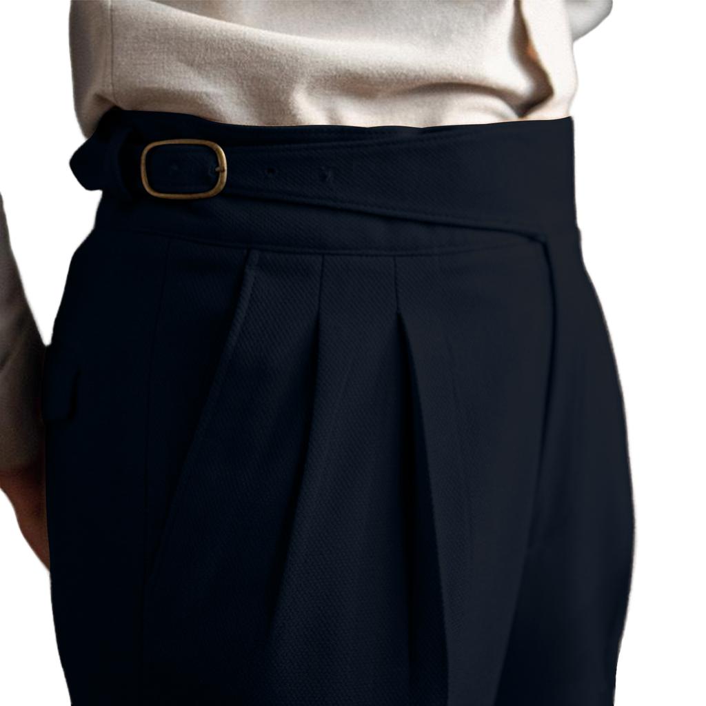 Męskie spodnie casualowe Klasyczne spodnie wizytowe w stylu włoskim Neapol Spodnie biznesowe Męskie