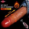 Δονητής για γυναίκες Sextoy Θέρμανση Dildo Δονητές πέους Γυναικείες Αυνανιστές Μεγάλη τηλεσκοπική κούνια Ερωτικά παιχνίδια σεξουαλικά παιχνίδια για ζευγάρια