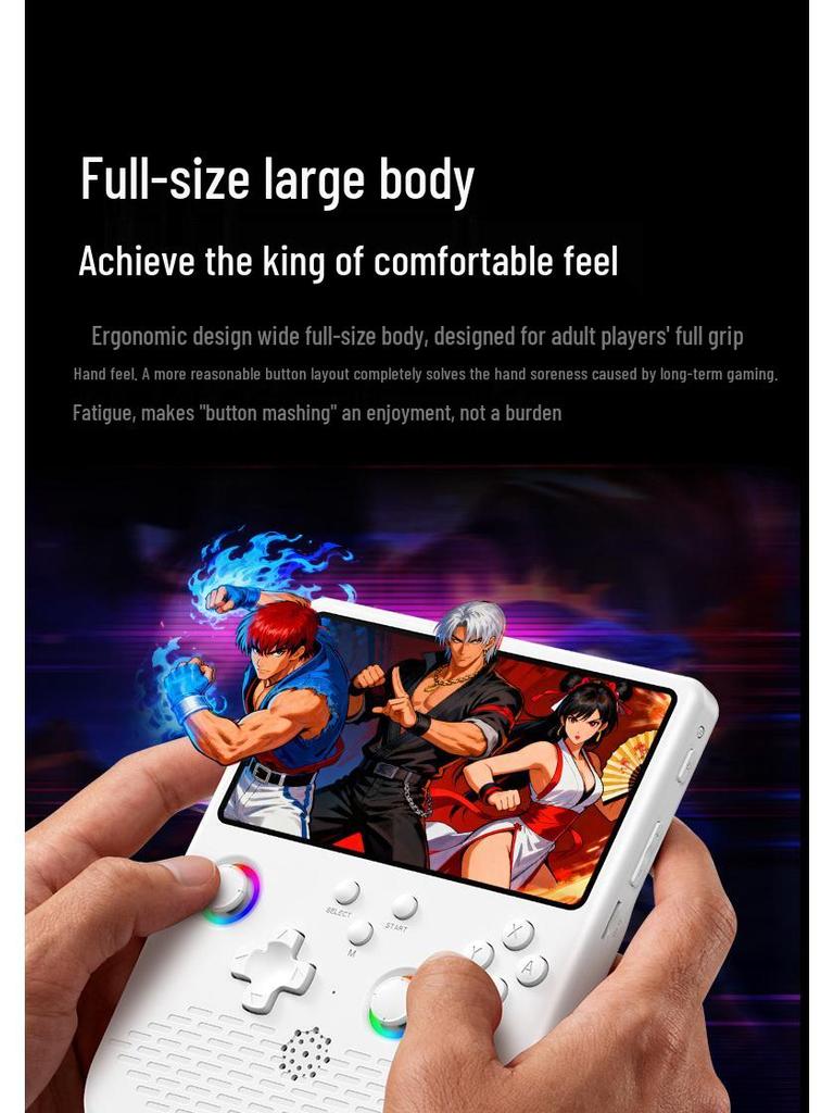 Cross-Border H5 Handheld Game Console: Dual Joystick, 34 Simulators, 5.0" HD Large Screen