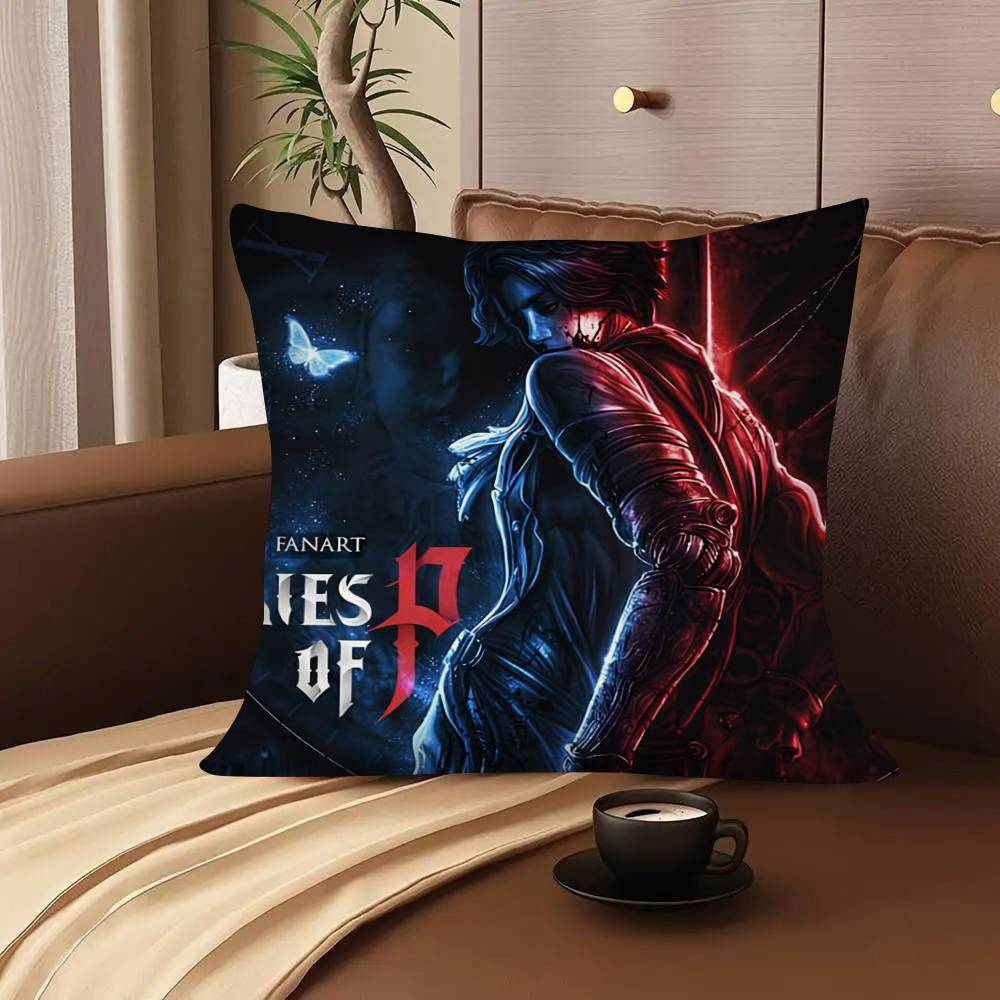 1Pc Classic Movie L-Lies Of P Pillow Case Fashion Square Pillowcase Bedroom Sofa Room Ins Decoration Leisure
