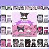Kuromi Schülerrucksack-Set mit Federmäppchen und Umhängetasche
