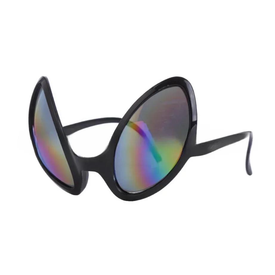 Fashion Glasses Colorful Alien Sunglasses Alternative Shapes Green Party Sunglasses For Festival Wear Novelty Gifts Party