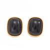 Anello/Orecchini Yousheng da Donna, con Grande Pietra Quadrata Design Retrò, Lega Resina Multipli Colori Stile Vintage Moda