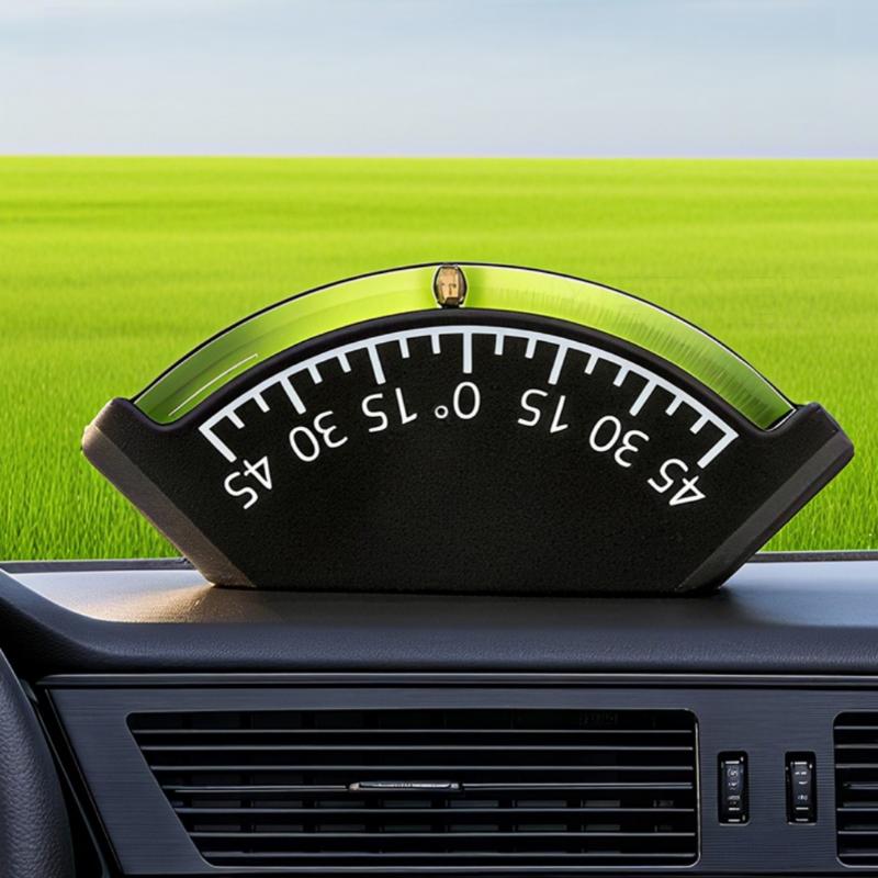 1 Stück Marine-Neigungsmesser Hohe Sichtbarkeit Tragbar Für Auto Boot -45 Bis +45 Grad Wasserwaage Neigungsmesser Mit Klebstoff