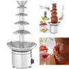 Chocolate Fondue Fountain 5 Tiers Steel 265 W - Hendi 274156