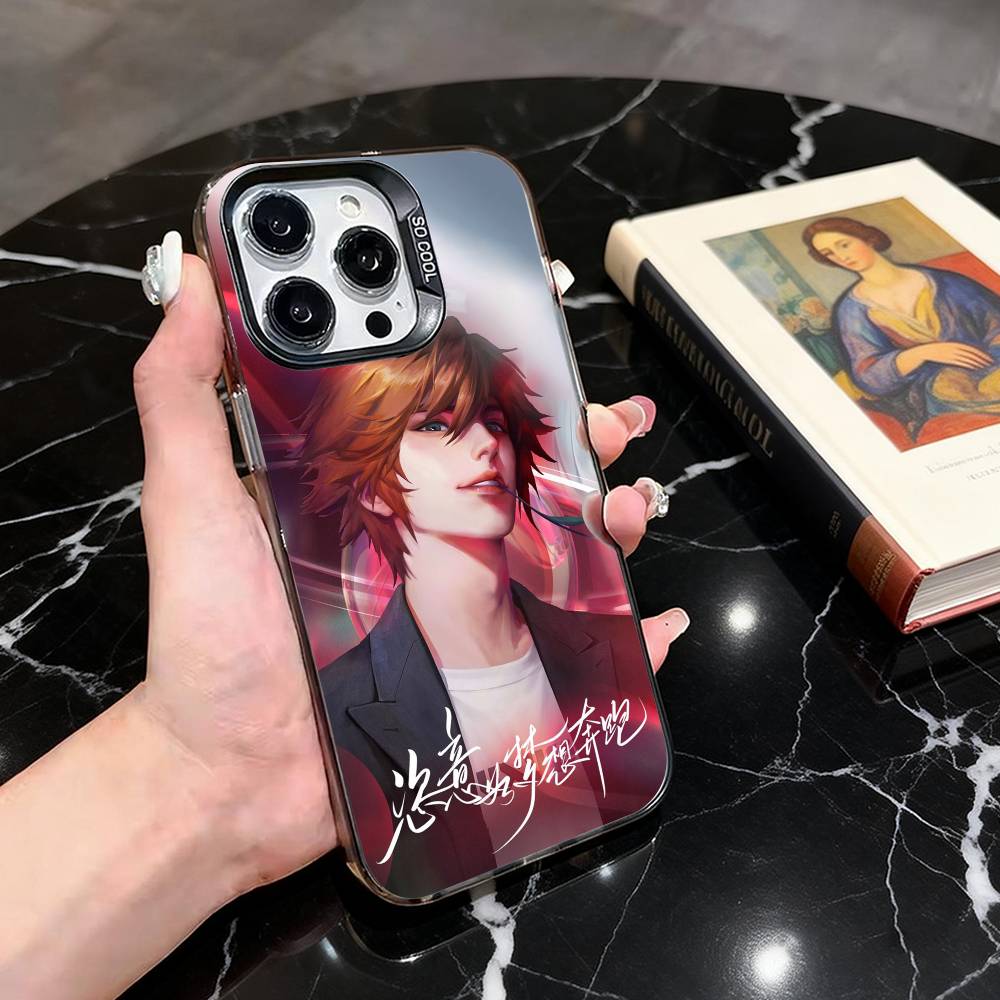 H-Honor of K-Kings Li Bai-es  Phone Case For iPhone 17,16,15,14,13,12,11 Plus,Pro Max,XS,Colorful Silver Black Cover