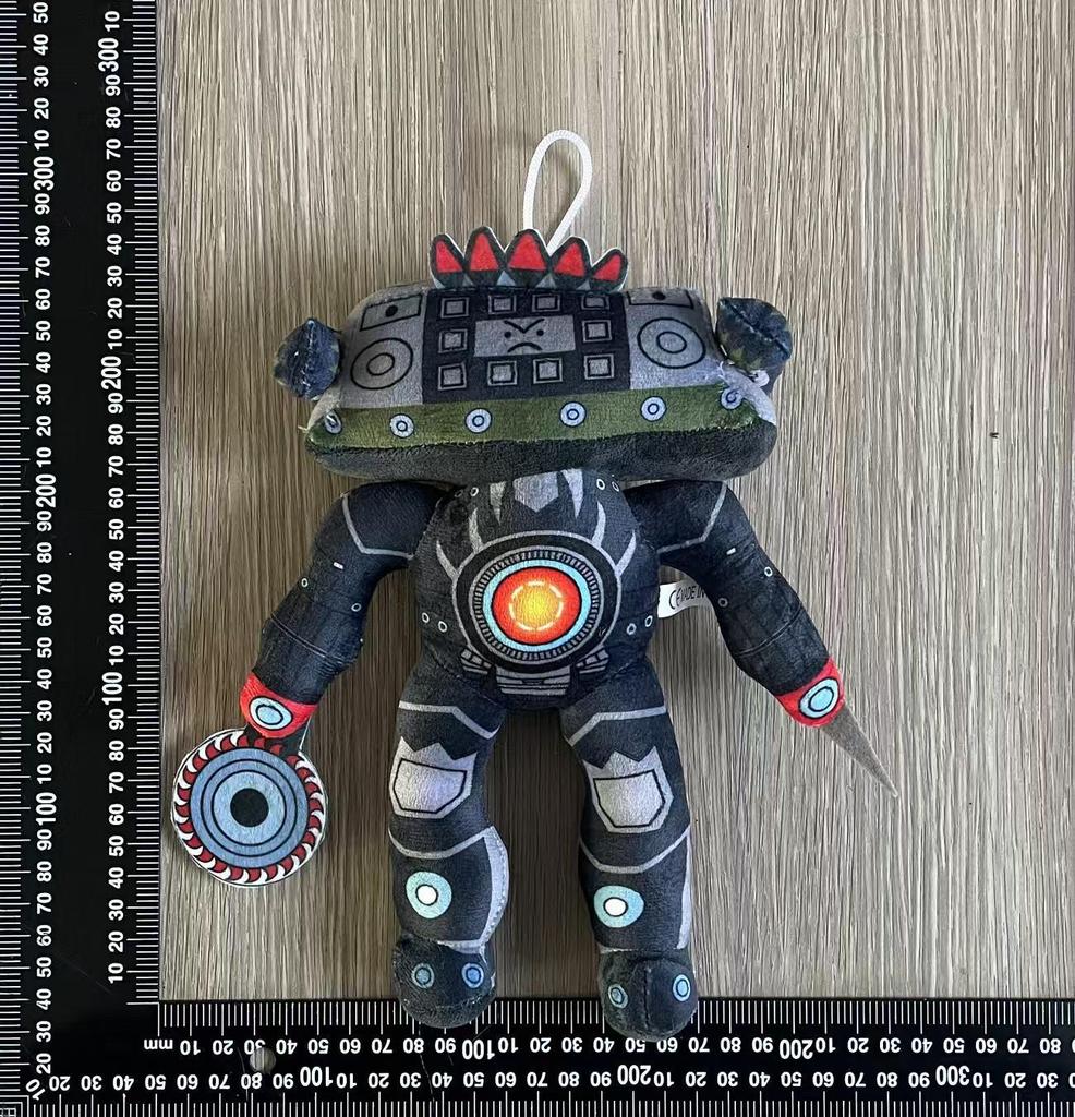 Skibidi Toilet Man Vs. Monitor Man Doll Plush Toy