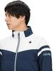 Le Coq Sportif Golf Stretch Forcer Classic Detachable Heat Golf Size LL Men's Blouson, Insulated, Water-Repellent, Windproof, Sleeves, Navi, 2-Way