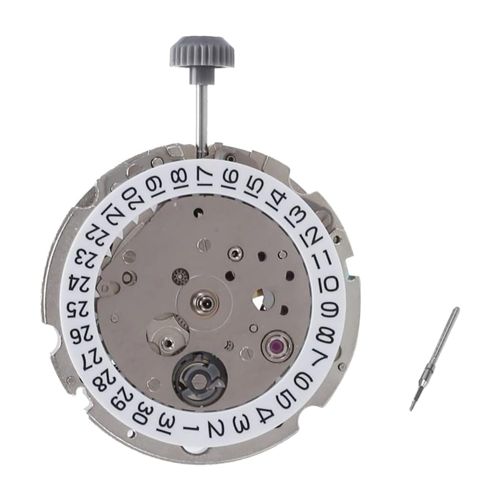 Hlsicnalm Miyota 8215 Automatic Movement 21 Jewels High Precision Date Setting Replacement Spare Parts