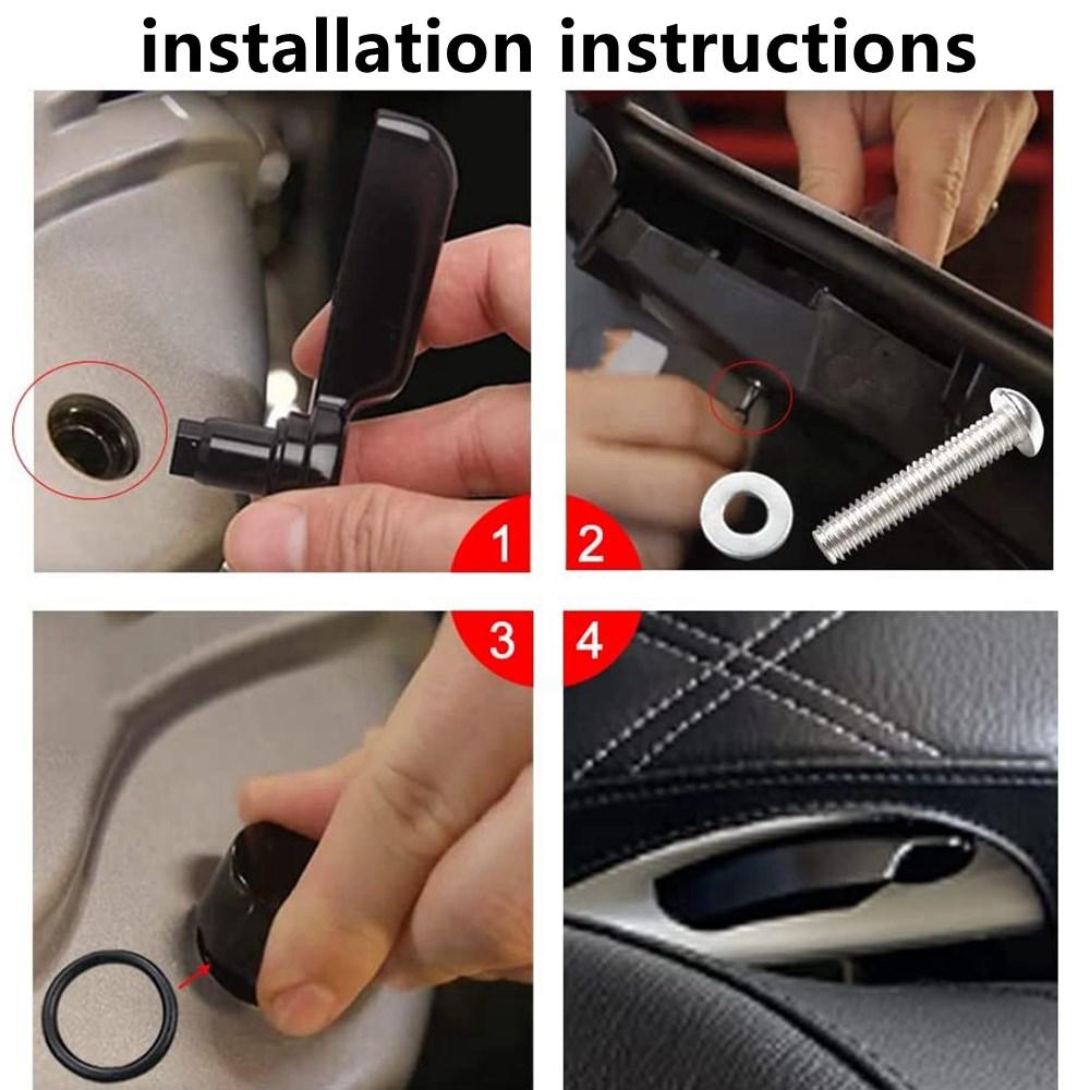 Satteltaschen-Verriegelungssatz, Satteltaschenheber für Harley Davidson Touring Street Glide Electra Glide Road King Road Glide 2014-2025