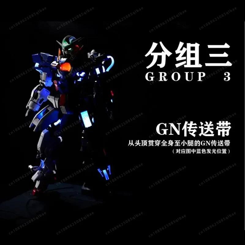 Kosmos PG 1/60 GN-001 EXIA Phantom Light Group LED Accessory Package Assembly Action Toy Figures Christmas Gifts