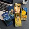 Phone Cover for Samsung Galaxy S22 S21 S20 FE Ultra Plus A07 A17 A15 A16 A25 A57 A37 Casing Case Starry Night Van Gogh Sky Art