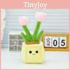 Lifelike Plush Flower Pot Plant Soft Toy Apply Children Gift And Decoration Room