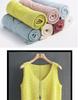 Canottiera T-shirt Estiva in Maglia di Seta Ghiacciata da Donna Taglie Forti