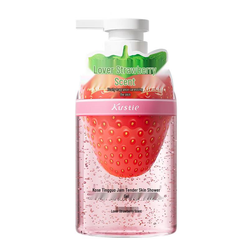 Kustie Strawberry Jam Tender Skin Shower Gel 450g