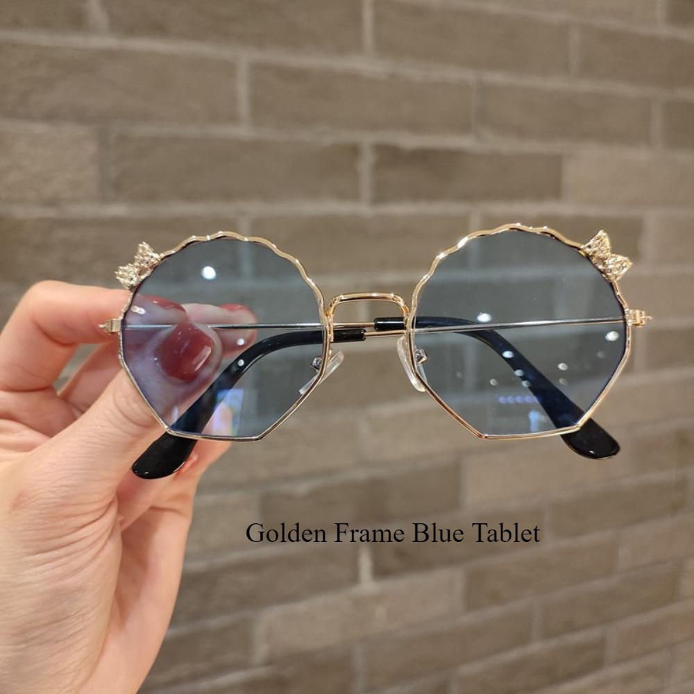 

Новые милые детские очки с бантом, солнцезащитные очки, модные, универсальные солнцезащитные очки для детей