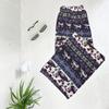 Elephant Pants Adjustable Elastic High Waistband Strap Loose Leg Unisex Man Women Print Thailand Casual Streetwear Beach Bohemian Retro Vintage