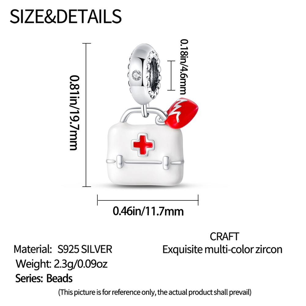 Medicinskålsberlocker Koppar Original Pärlor Passar Original Berlockarmband Pärlor Smycken Gåvor För Kvinnor