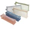 New Large Capacity Mesh Pencil Bag Mesh Transparent Pencil Case Multifunctional Portable Paint Brush Bag School Supplies