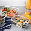 LocknLock 2-Compartment Glass Lunch Box
