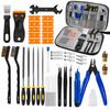 3D Printer Tool Kit for Model Removal, Support Cleaning, Polishing, and Nozzle Maintenance 46piece