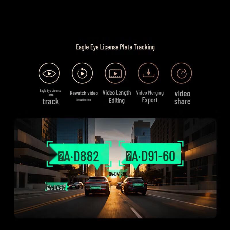 Câmera de painel 360 K380 True 4K (Versão CN)