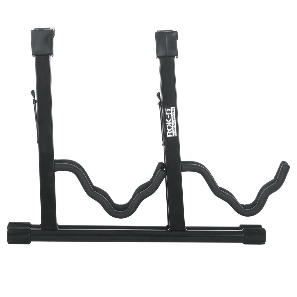 GATOR Frameworks Folding Guitar ROK-IT RI-GTRAU2X Two-Piece Stand, A-Type