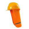 Breathable Construction Helmet Sun Shield Neck Protector 36cm Length for Outdoor Safety Hard Hat Accessories