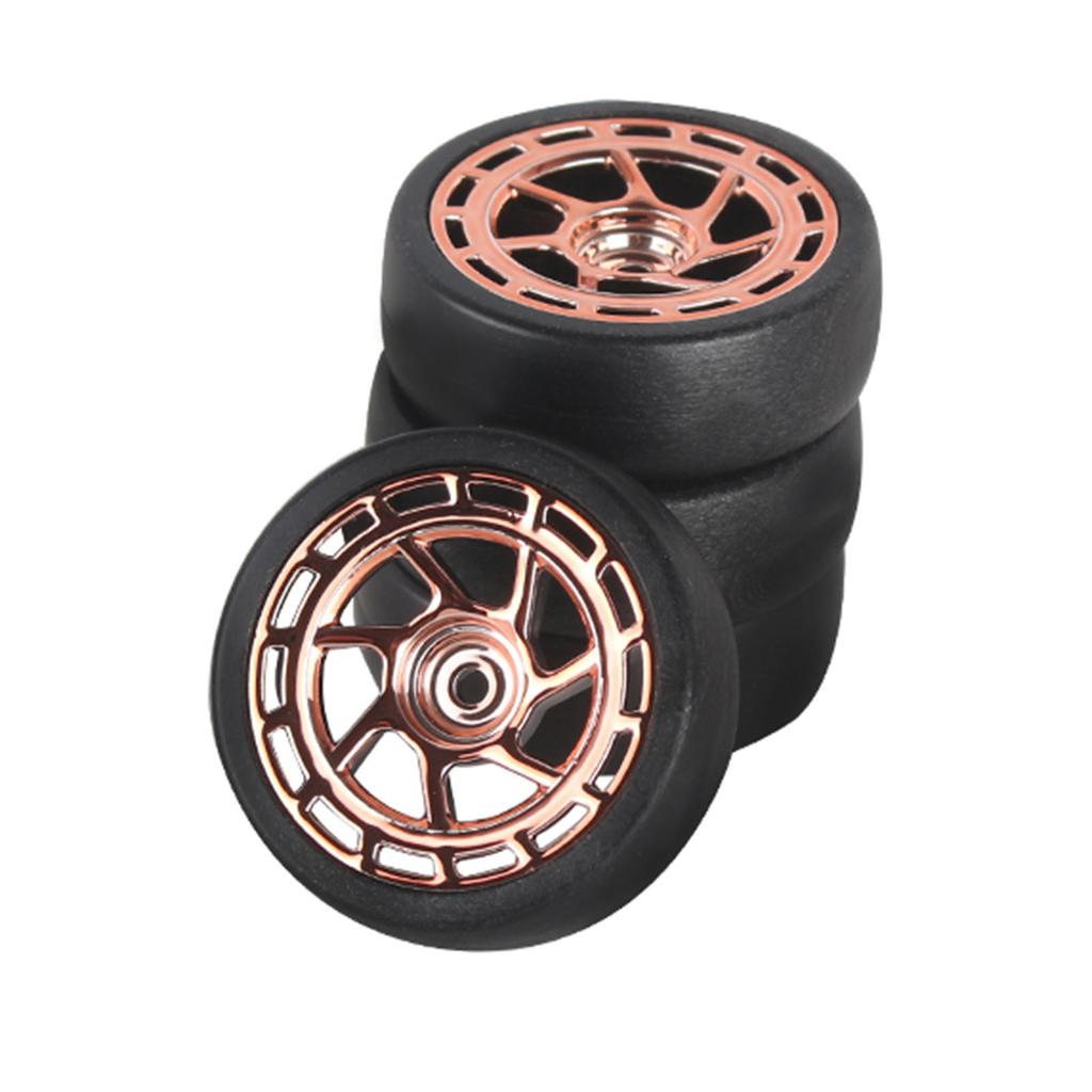 4PCS/Set Remote Control Crawler Wheel Tires Compatible with 1:18 Remote Control Crawler Car Truck Modified Upgrade Tool