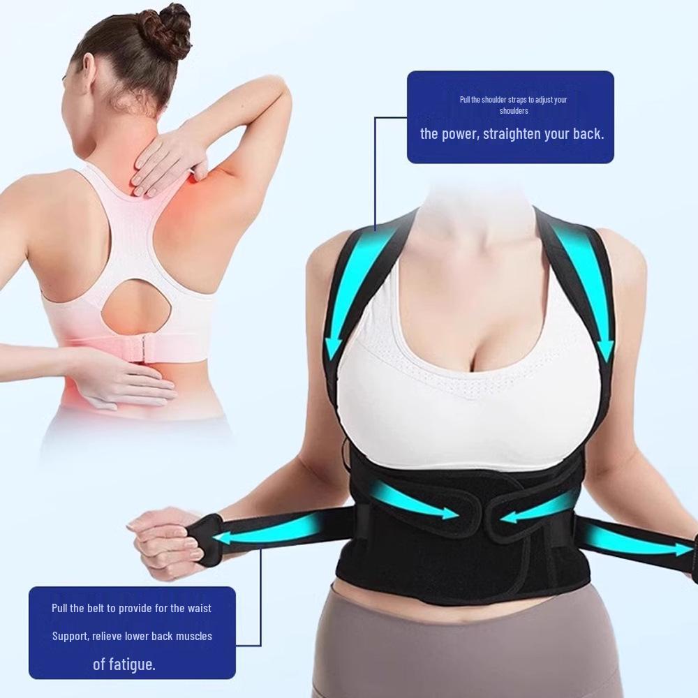 Aulex Adjustable Back and Waist Support Belt for Men & Women - Medical Grade for Fitness & Sports Training