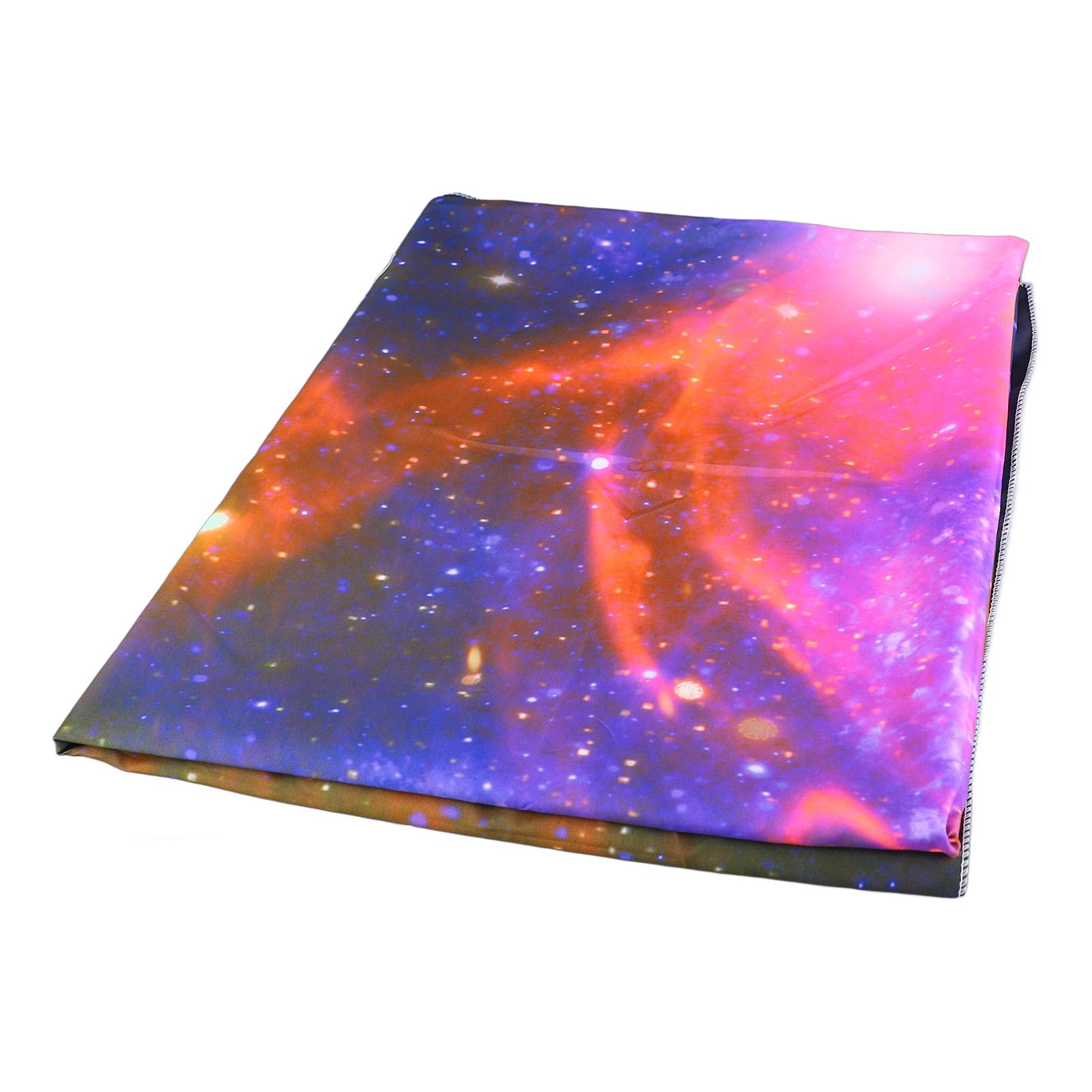 

Гобелен Blacklight в стиле звездного неба, туманность, мягкий, приятный для кожи, светящийся в темноте, реагирующий на УФ-излучение гобелен 150X130cm / 59X51in