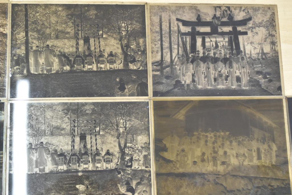 Vintage Japanese Glass Photo Negatives (Set of 19) Showa Era Cultural Portraits