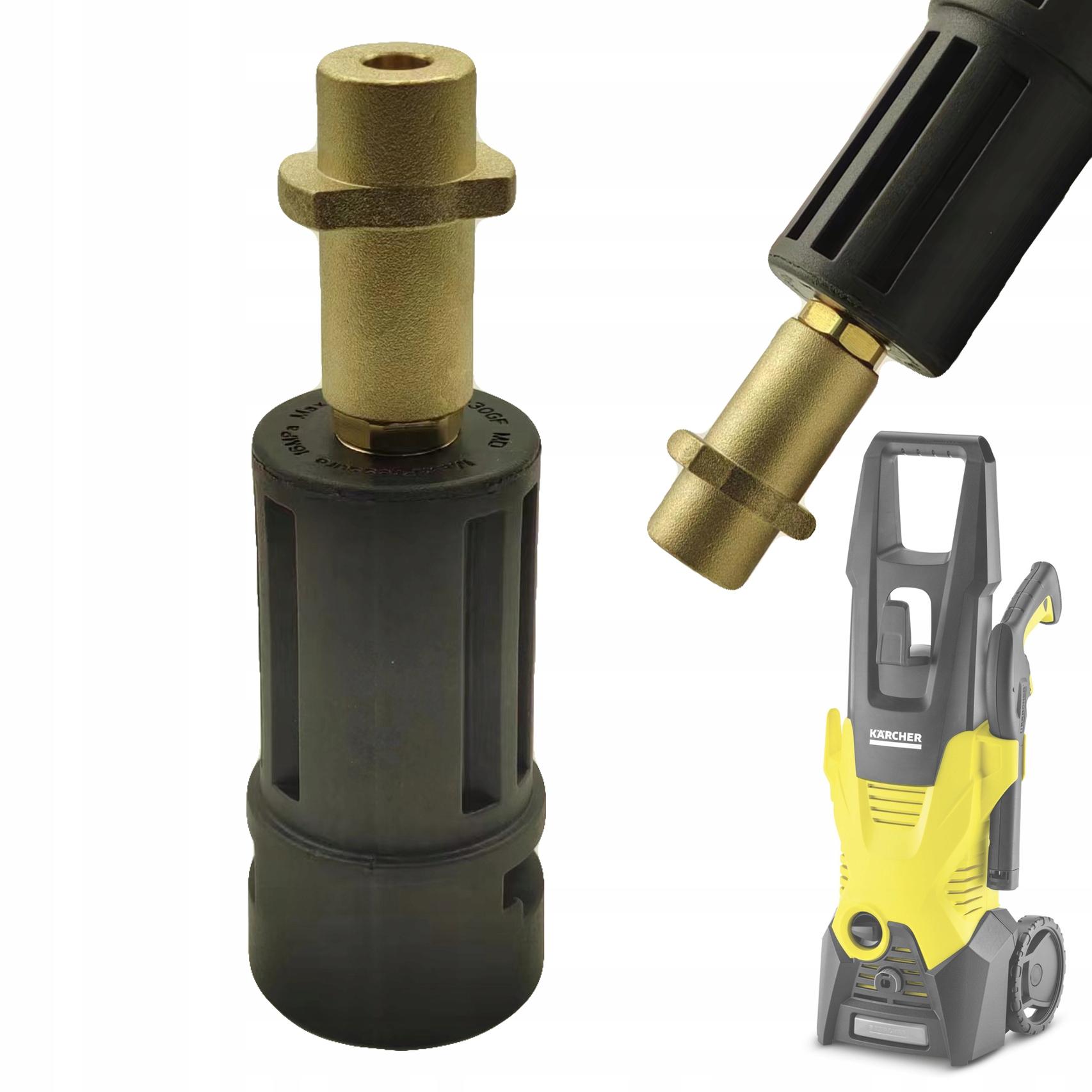 Rosfix Adapter do Myjki Ciśnieniowej Bayonet na Kärcher K – Mosiężny | Maksymalne Ciśnienie 160 BAR | Łatwa Instalacja