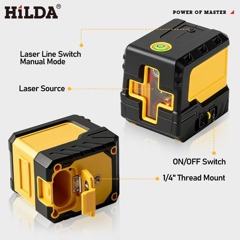 Compact Portable Laser Level: Mini Auto-Leveling with Strong Green Laser Lines