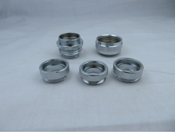 5-Piece Brass Female Faucet Aerator Adapter Set for Garden Hose Connection