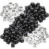 200pcs 8mm Small Square Corner Dice | Numbered Game Supplies | Ideal for Tabletop Games, Party Activities & DIY Craft Props
