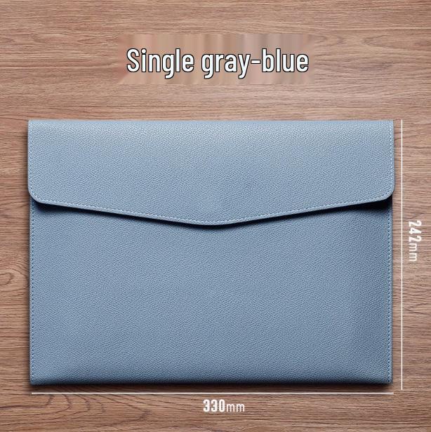 A4 Imitation Leather Waterproof Business File Bag & Receipt Folder
