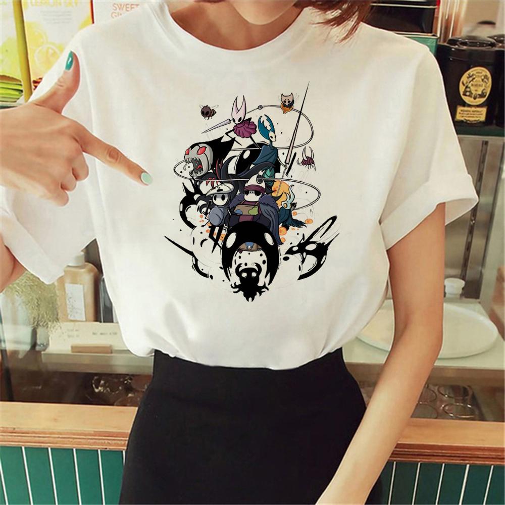 Hollow Knight Tee women manga t shirt girl comic clothes