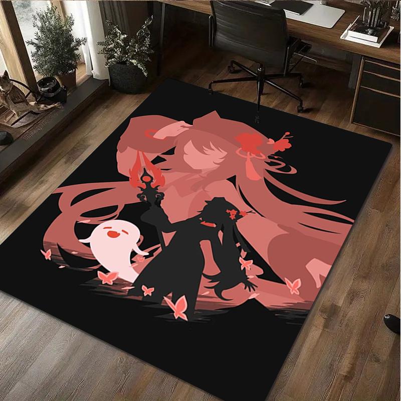 Genshin Impact Rug Home carpet Office Decorative Carpet For Living Room Bedroom Door Mat Floor Carpet Computer Chair Area Rug