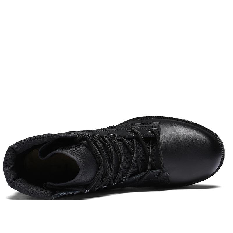 High-Top Tactical Military Combat Boots for Outdoor Hiking and Off-Road Sports