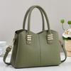Trendy Women's New Handbag Large Capacity Casual Tote Bag with Zipper Square Shoulder Bags High Quality Trend Ladies Hand Bags