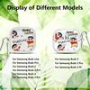 Case For Samsung Galaxy Buds Live 2 3Pro 3 FE 4 Pro 4Pro 2Pro Clear Earphone Cases Cover With Hook Cute Crayons Shinchan