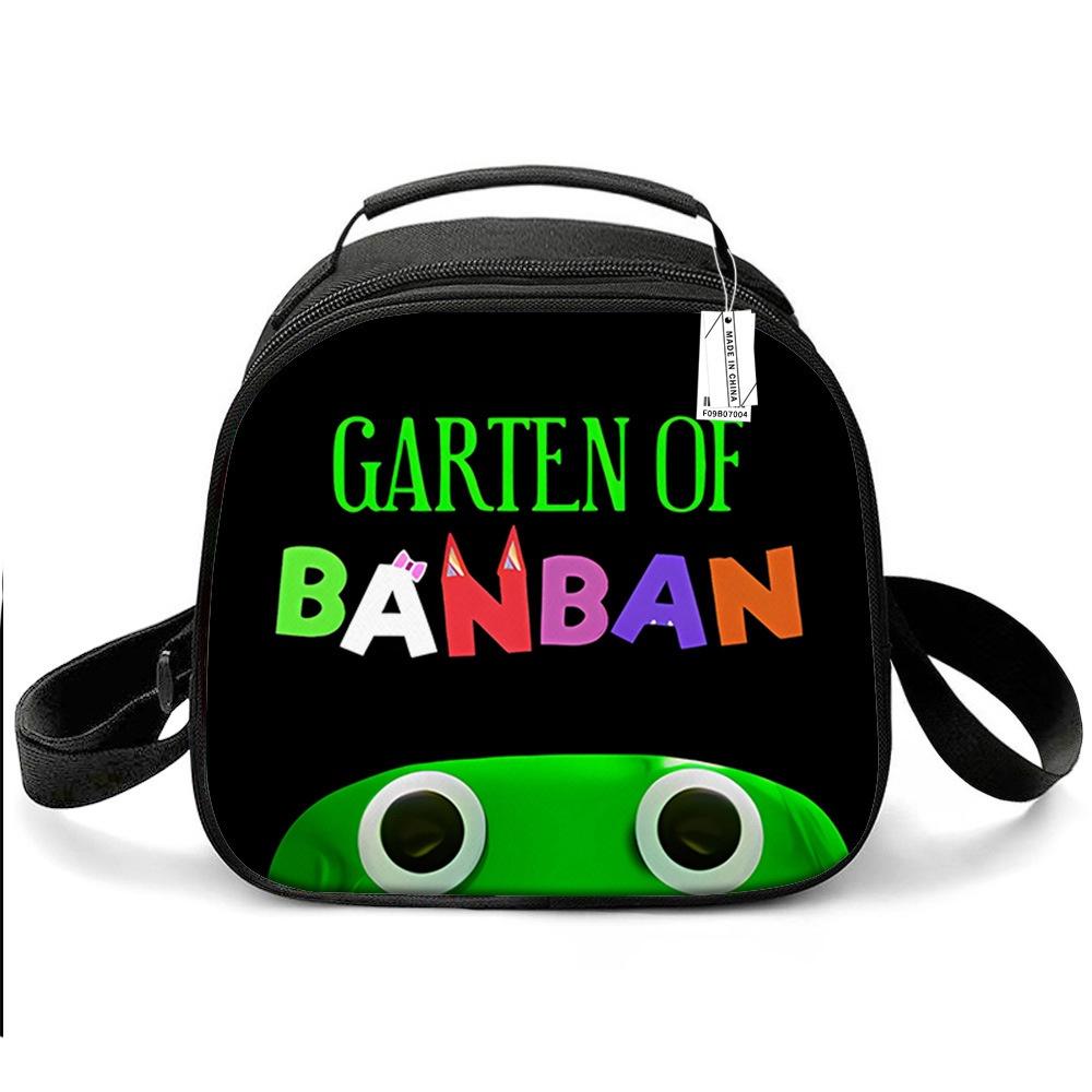 

Banban Of Garten Kids Lunch Bag Cartoon Design Waterproof Polyester Sturdy 20l Style B