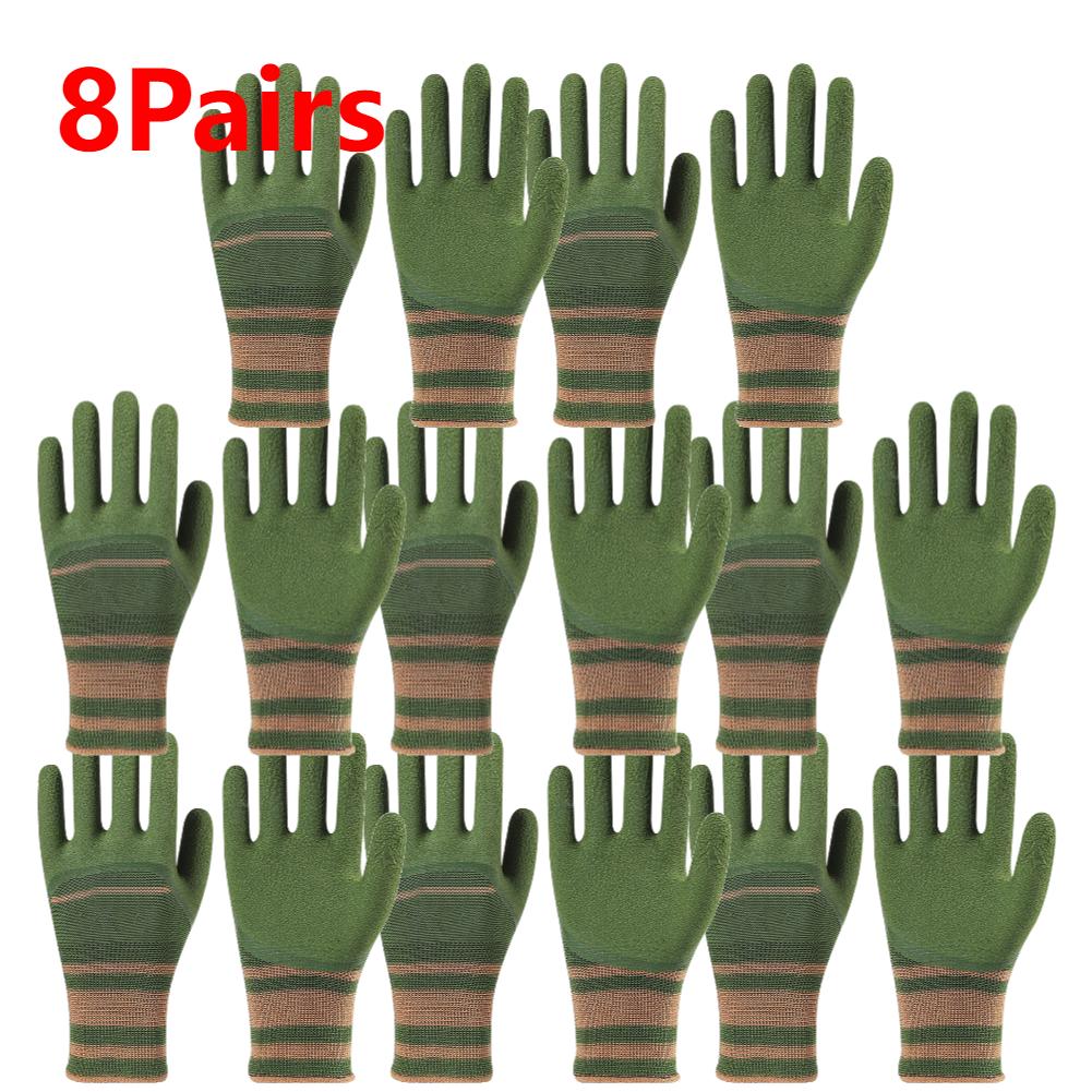 1-10Pairs Garden Gloves for Women Men Breathable for Gardening Weeding Digging DIY Garden Construction Car Work Gardening Glove