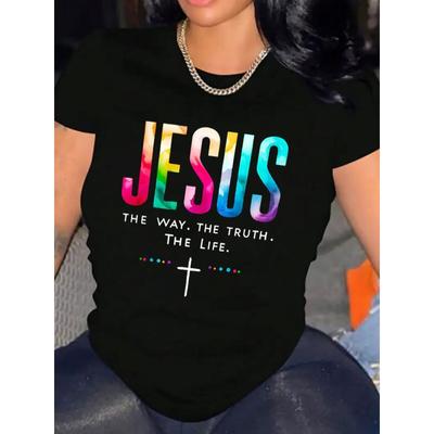 Women's Casual Crew Neck T-Shirt Soft Breathable Short Sleeve Summer Streetwear Top