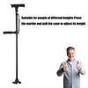 Light weight Aluminum Folding Canes Ergonomic Handle Regulable for Senior Travel Hiking Support